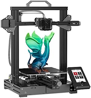 Voxelab Aquila X2 3D Printer, Upgrade 3D Printer Integrated Structure Design with Carborundum Glass Platform and TMC2208 32-bit Silent Mainboard, 220x220x250mm Printing Size