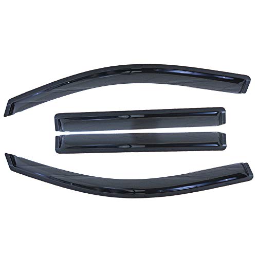 Outside Mount Window Visors 4Pcs Fit for Cadillac Escalade 2015-2020