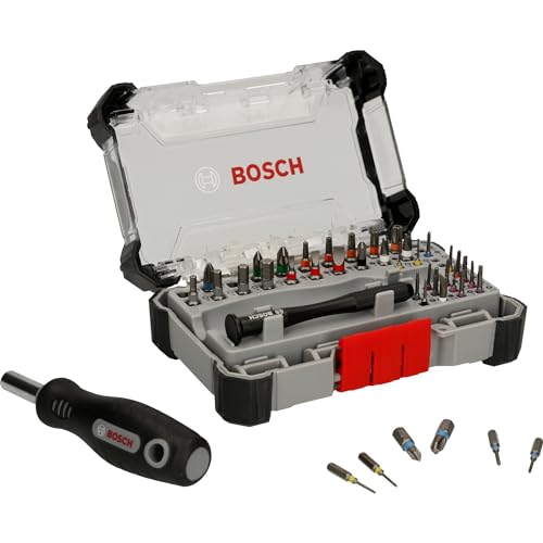 BOSCH 42-Piece Precision Bit Set | Includes Phillips, Torx, Slotted ...