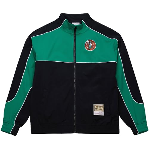Giacca in nylon mesh NBA Retro con licenza originale di Mitchell & Ness