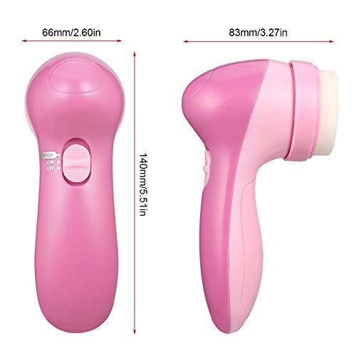 LIUQIAN Elektrische Reinigungsbürste 12 in 1 Gesichtsbürsten-Massageset mit Hautreinigungsschwamm