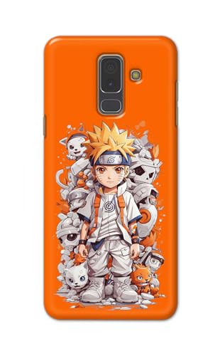 Image of PRINTFIDAA Printed Hard Back Cover Case for Samsung Galaxy A6 Plus | A6+ | Samsung Galaxy J8 Back Cover (Famous Anime Cartoon Character) -112