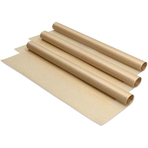 Navaris Reusable Baking Sheets - Set of 3 Cover