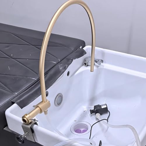 Equipo de spa de masaje de cabeza con ducha de cascada y bomba para una máxima experiencia de relajación y cuidado del cabello