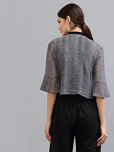 Image of Style Quotient Women Grey Shrug