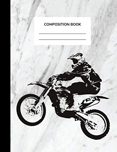 Composition Book for Dirt Bike Riders
