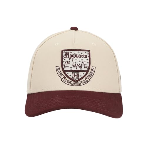 Harry Potter Hogwarts Castle White Polywool A-Frame Baseball Hat
