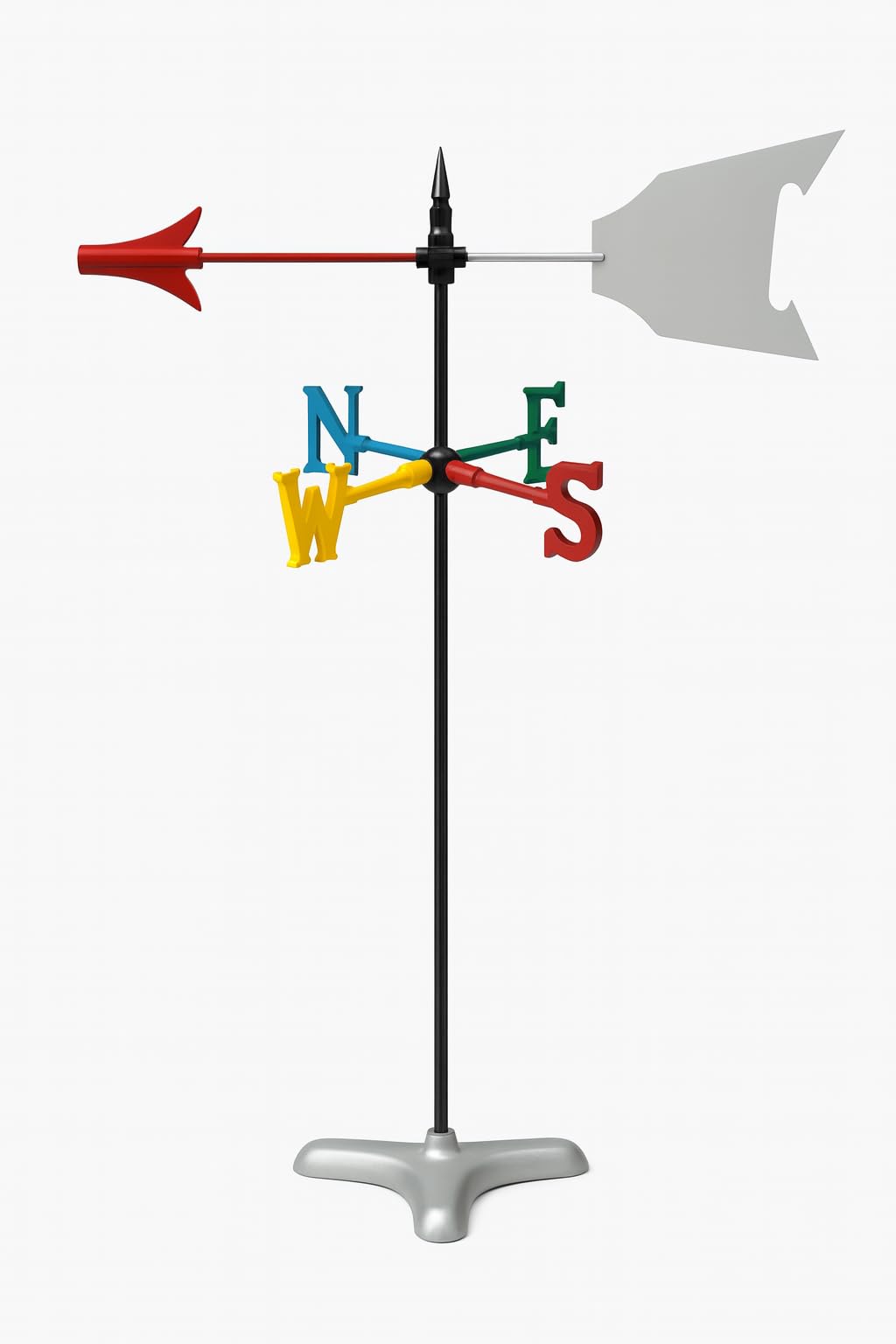 Wind Vane Direction Indicator for Home, Roof, Garden & Farm | Outdoor Wind Direction Indicator | Durable Weather Vane for Wind Monitoring|-image-1