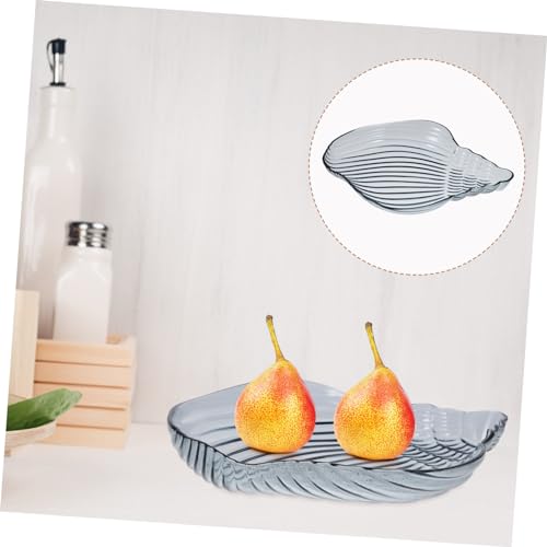 4 Pcs Bandeja De Frutas Secas Travessa De Cristal Pratos De Molho Bandeja De Aperitivos Prato De Fru