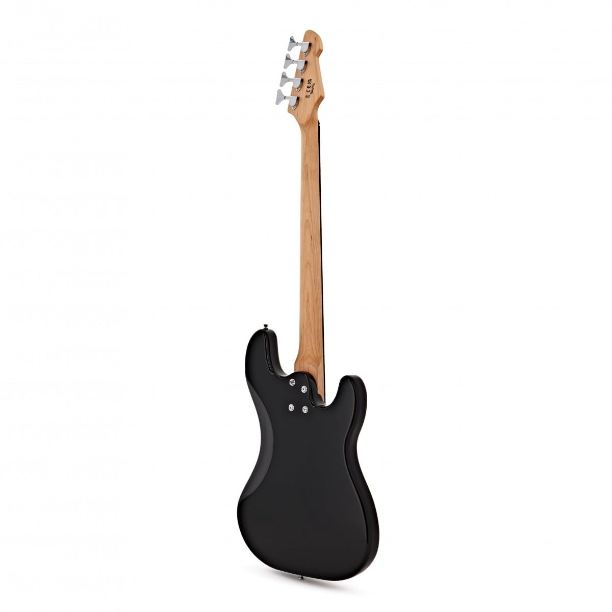 LA Linkshänder-Bassgitarre + 15-Watt-Verstärker mit Zubehör, Sunburst | Perfekter Bass für Jüngere Linkshänder-Anfänger, Klarer Druckvoller Ton, Leichte Hölzer, 15W-Verstärker Inklusive