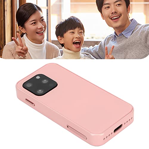 Smartphone Mini Dimensioni 2.5 pollici,Piccolo Mini Smartphone, Cellulare Leggero Touch Screen HD per Lavorare 1 GB di RAM 8 GB di ROM,(Rosa), Telefono Cellulare prepagato Intel Phone