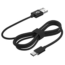 VOTY PS5 Controller Charger Cable USB C Cord for Xbox Series X/S Elite Controller,PS5 Pro Charger,Braided Type-C Charging Cable for PlayStation 5 DualSense.USBC Replacement for Nintendo Switch 6FT