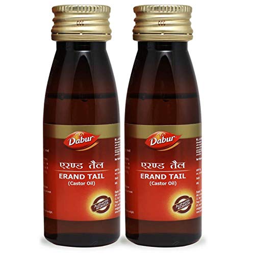Image of Dabur Erand tail (Castor Oil) - 100 ml (Pack of 2)