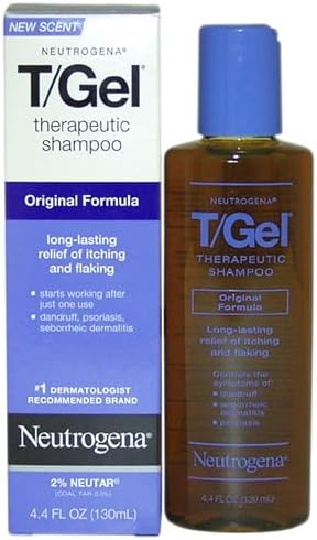 Neutrogena T/Gel Anti-Dandruff Shampoo for Psoriasis and Seborrheic Dermatitis, 4.2 fl. oz