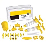 Fácil de usar, también contiene el manual de usuario en inglés. Kit completo ideal para mantener los frenos en buena situación de mantenimiento para lograr una larga vida útil.