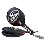 Double-Panel Boxing Paddles,Boxing Pads,Louder Impact Sound, Strike Pads Punching Paddles Target for MMA Martial Arts,2 Pack (Black)
