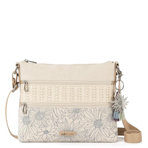 Image of The Sak Basic Crossbody Purse - Cross Body Handbag For Everyday & Travel - Zipper Closure & Adjustable Strap