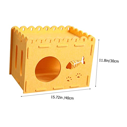 CORHAD Maca De Gato Removível Cama De Gato Para Dormir Casinha Multifuncional Para Gatos Arranhador