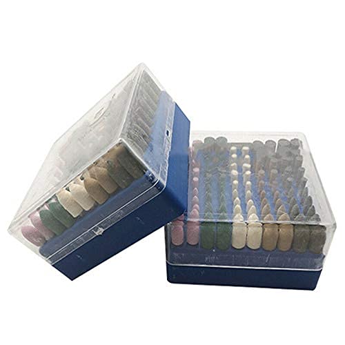 Ubersweet® Imported Polishing Grinding Heads Rubber Wool Leather Sesame 100pcs/Set Workshop_101535