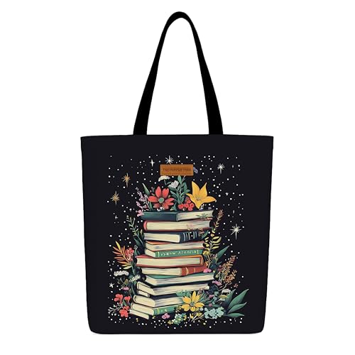 Image of The Purple Tree Eco-Friendly Canvas Tote Bag, Sustainable, Reusable Shopping, Beach, Travel or Everyday Tote, Wide Tote Bag