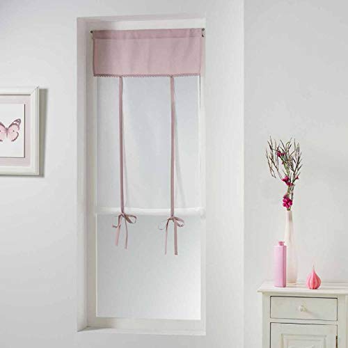 Store Voilage Femina 60x150cm Rose Dragée