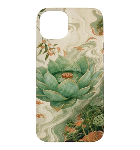 ���~�萅�̏�Ƀ��X�O���[�����[�^�X �X�}�z�P�[�X iPhone 15 Plus �p