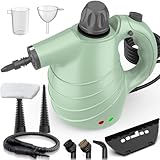 Handheld Steam Cleaner for Home, High-Pressure Chemical-Free Steamer with 10...