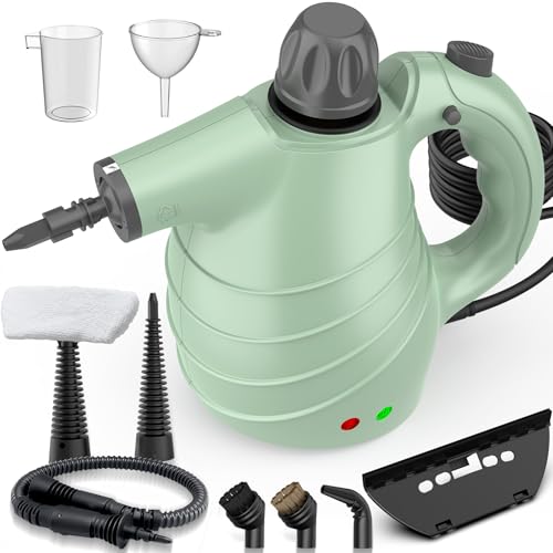 Handheld Steam Cleaner with 10 Accessories for Home