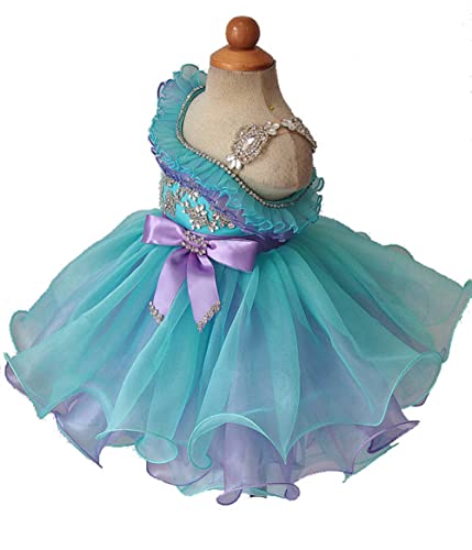 Baby Toddler Newborn Little Girl's Pageant Party Birthday Dress G1794