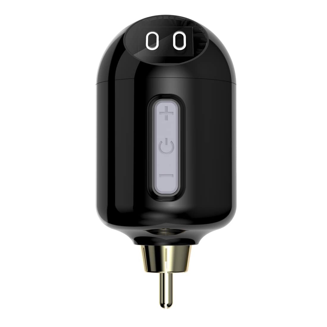 Mast Tattoo Airbot T4 Wireless Tattoo Battery Power Supply for Tattoo Pen Machine, Cordless RCA Jack by Mastlabs Lightweight Small Digital Display (Black)
