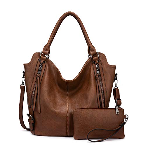 Tote Bag for Women PU Leather Shoulder Bags Fashion Hobo Bags Large Purse and Handbags with Adjustable Shoulder Strap