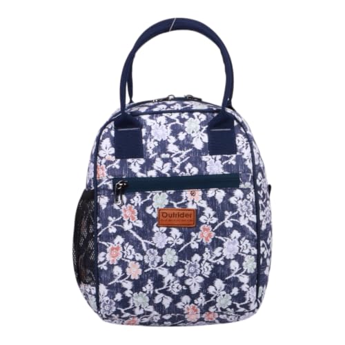 Image of Outrider Polyester Jumbo Lunch Bag,Lunch Bag for Office Men, Women and Kids, Quality Tiffin Bag for School, Picnic, Work, Carry Bag for Lunch Box, 12 litres,