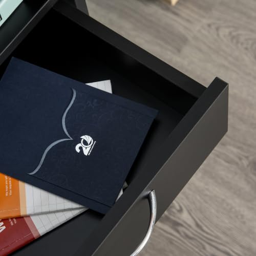 Miniatura 9 de Homcom Cajonera De Oficina Móvil Con Cajón Y Gabinete Mueble Archivador Con Ruedas Soporte De Impresora Para Estudio 40x35x60 Cm Negro