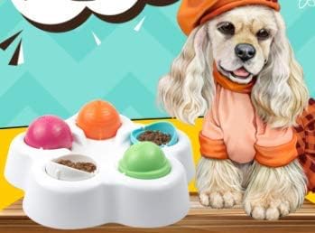 Amazon 早食い防止 ペット用食器 ボウル 玩具 早食い防止 フードボウル 楽しい エサやり 餌入れ 人気 犬猫用 犬用 おもちゃ いぬ 給餌器 食器玩具 プレゼント 愛犬 面白い 知育玩具 ペットボウル 食べ過ぎ抑制 Jiahg 食器 ボウル 通販