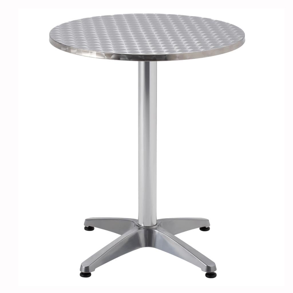SupaGarden alumimium garden / cafe metal table - 60x70 centimeter