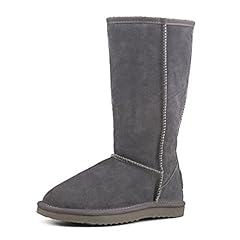 Grey Tall Boots