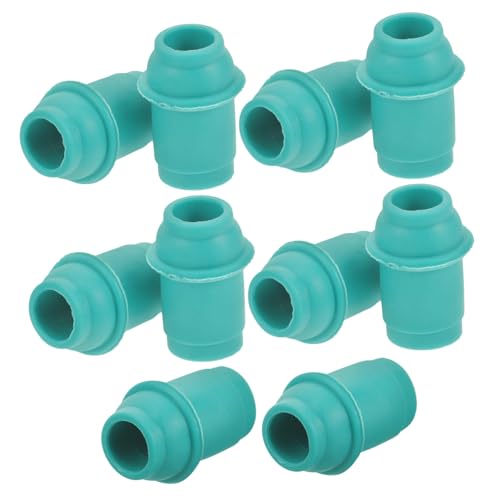COLLBATH - Conectores de succión para ventosas, 10 piezas, repuestos duraderos para terapia de ventosas, compatibles con bombas manuales, diseño para uso en espalda, color verde miniatura 1