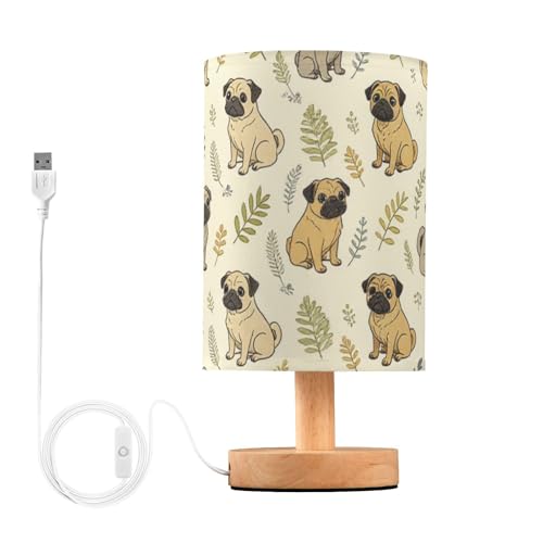 Lampe de chevet fille USB idéale pour la lecture du soir et le bureau