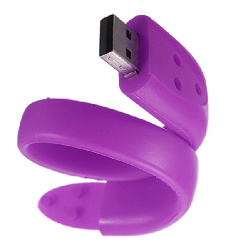 High Speed 2gb USB Flash Drive Silicone Bracelet Wristband