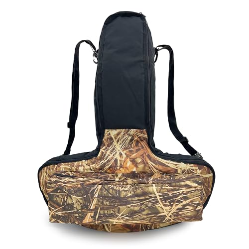 Sponovus Durable Soft CrossBow Case CrossBow Backpack and Soft CCrossBow Storage Bag Bow Carry Bag with Arrow Pocket (reed Pro)