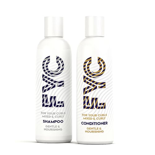 Duo shampooing et après-shampooing cheveux bouclés pour boucles rebondies