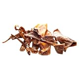 Kamelkopfhaut geschnitten, 1kg, hypoallergen, Kamel-Kopfhaut, Kauartikel für allergische und ernährungssensible Hunde, ohne jegliche Zusätze