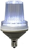 Wintergreen Lighting C7 130V Strobe Cool White LED Replacement Lamps
