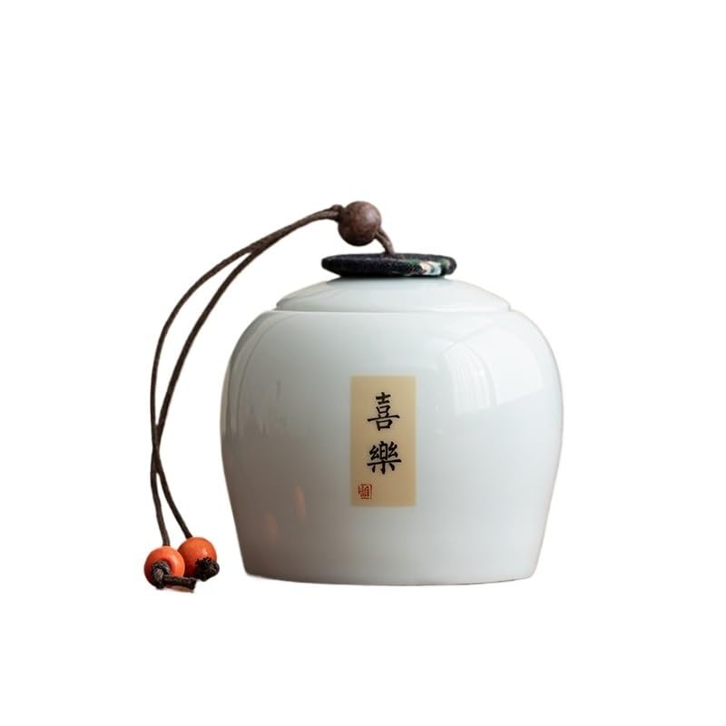 Boîte à thé céladon 260 ML avec couvercle hermétique pour conservation