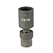 Steelman Swivel Spark Plug Socket,3/8-Inch Drive x 13/16-Inch, Rust-Resistant Coating