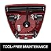 Sanitaire SC679K Tradition Upright Commercial Bagged Vacuum, Red