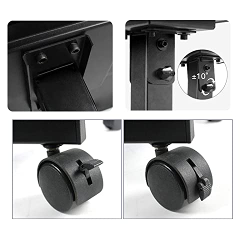 Soporte de Proyector Móvil Ajustable con Bandejas 90 cm miniatura 3