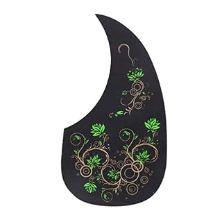 Geshiglobal 12# Pickguard en celluloïd pour guitare folk acoustique - Les Beatles, Paul McCartney, John Lennon, RIngo Starr, George Harrison