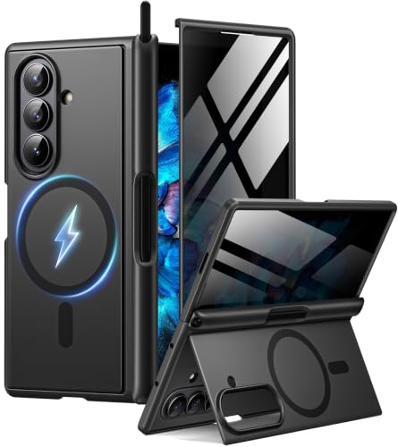 BERFY for Samsung Galaxy Z Fold 8 Ultra Case with Stylus Pen, Black