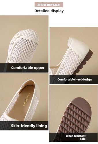 2025 summer new Doudou shoes soft sole hollow breathable flat bottom tide with comfortable women's shoes wholesale skin-friendly, breathable and comfortable2